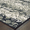 Oriental Weavers Bowen 042H2 Grey Ivory Area Rug Corner Featured