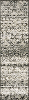 Oriental Weavers Bowen 042H2 Grey Ivory Area Rug Runner Image