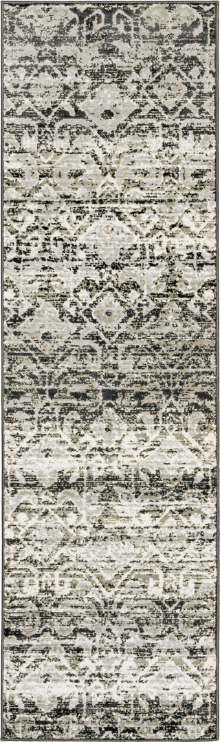 Oriental Weavers Bowen 042H2 Grey Ivory Area Rug Runner Image