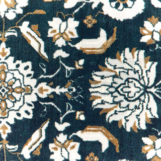 Oriental Weavers Bowen 534L2 Navy Gold Area Rug Close-up Image