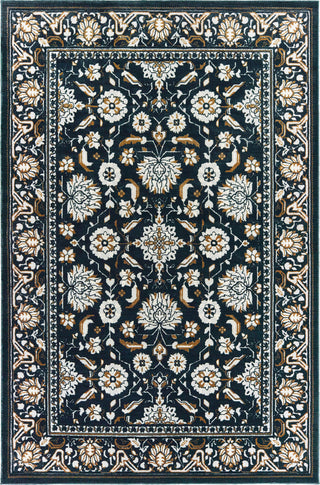 Oriental Weavers Bowen 534L2 Navy Gold Area Rug main image