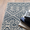 Oriental Weavers Branson BR02A Blue/Beige Area Rug Corner Image Featured