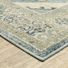 Oriental Weavers Branson BR03A Blue/Beige Area Rug Corner Image