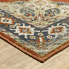 Oriental Weavers Branson BR04A Rust/Beige Area Rug Corner Image
