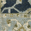 Oriental Weavers Branson BR05A Blue/Ivory Area Rug Close-up Image