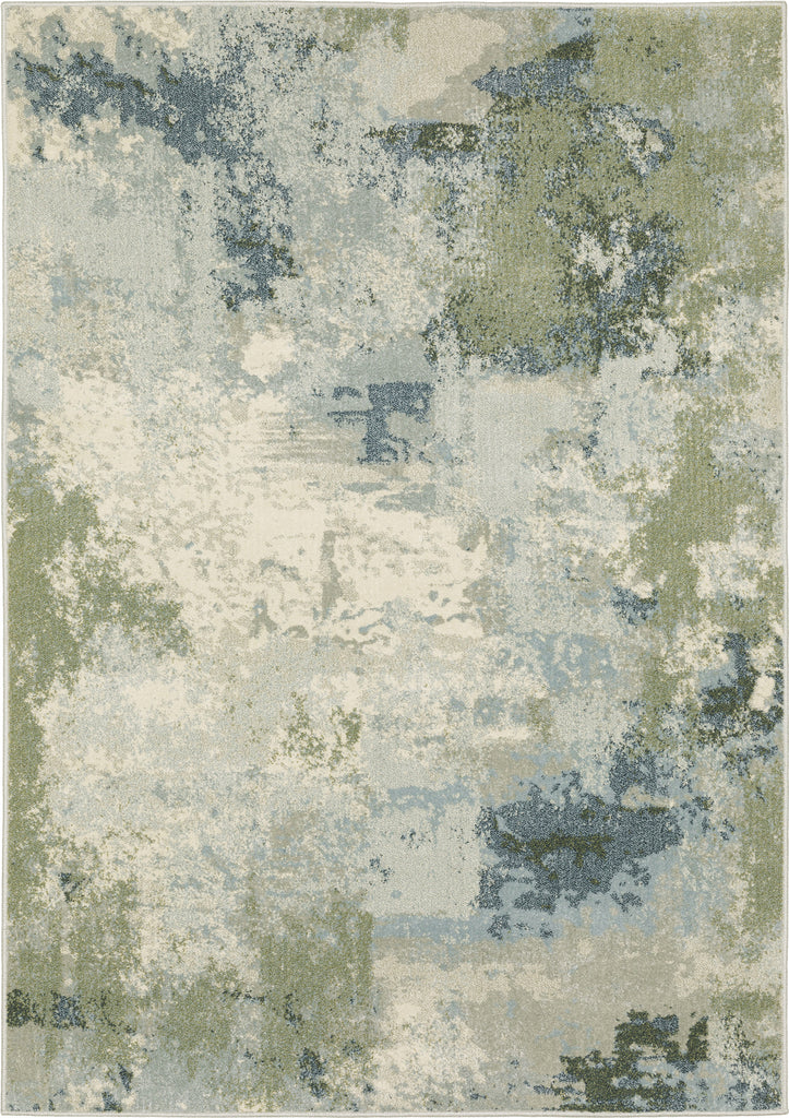 Oriental Weavers Branson BR08A Blue/Green Area Rug main image