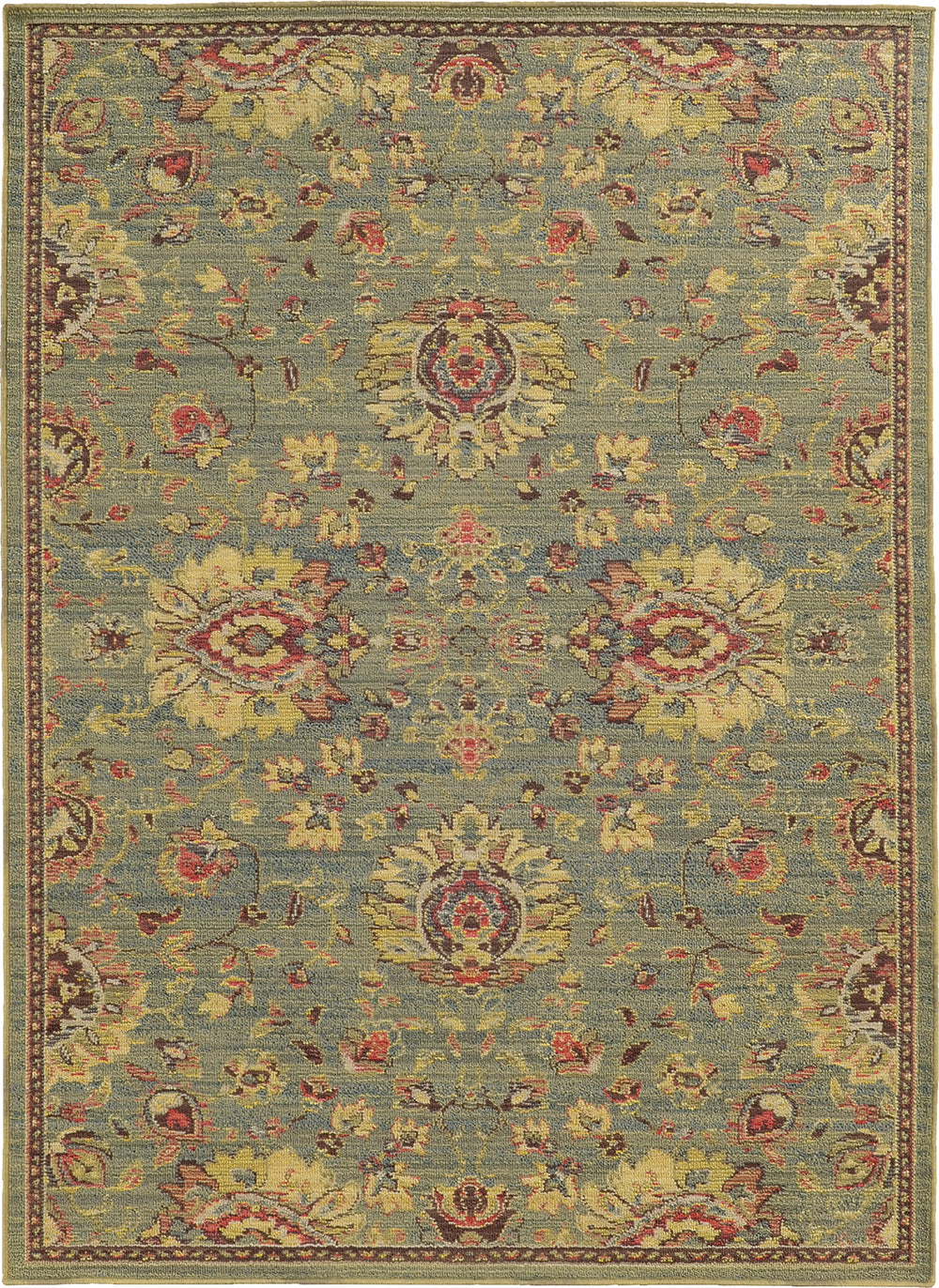 Tommy Bahama Cabana 002L2 Blue Area Rug Main Feature