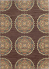 Tommy Bahama Cabana 501M2 Brown Area Rug Main Feature
