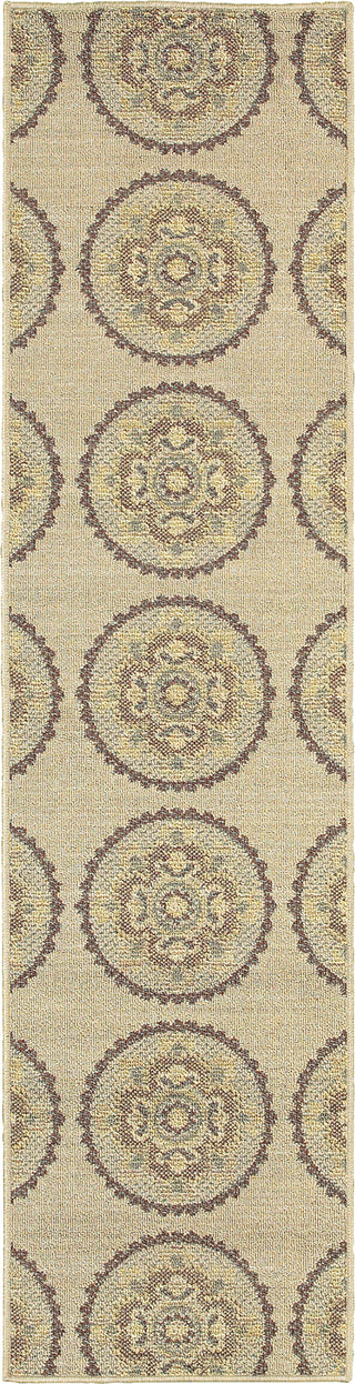 Tommy Bahama Cabana 501X2 Beige/ Multi Area Rug main image