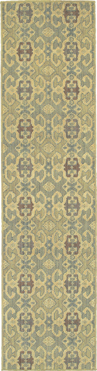 Tommy Bahama Cabana 5501G Blue Area Rug Runner