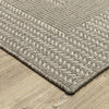 Oriental Weavers Caicos CA05A Grey/Grey Area Rug Corner Image