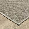 Oriental Weavers Caicos CA07A Grey/Grey Area Rug Corner Image