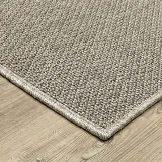 Oriental Weavers Caicos CA07A Grey/Grey Area Rug Corner Image