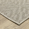 Oriental Weavers Caicos CA08A Grey/Grey Area Rug Corner Image