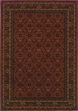 Oriental Weavers Cambridge 180C2 Red/Black Area Rug main image