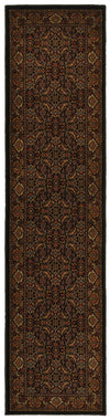 Oriental Weavers Cambridge 180N2 Black/Red Area Rug 1'10 X  7' 6