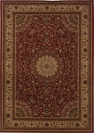 Oriental Weavers Cambridge 195R2 Red/Ivory Area Rug main image