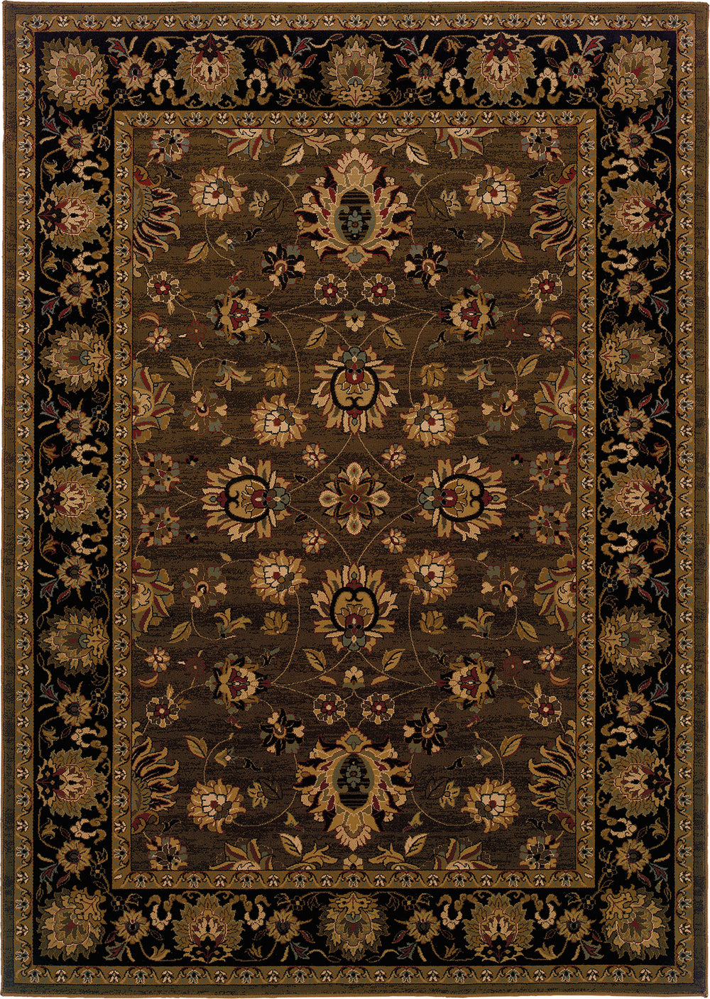 Oriental Weavers Cambridge 530N2 Brown/Black Area Rug
