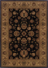 Oriental Weavers Cambridge 530Q2 Black/Ivory Area Rug main image