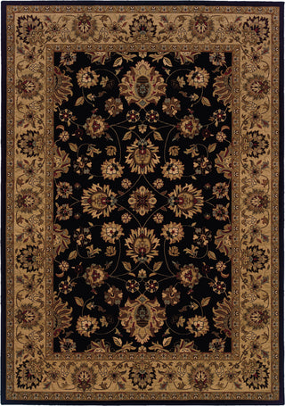 Oriental Weavers Cambridge 530Q2 Black/Ivory Area Rug main image