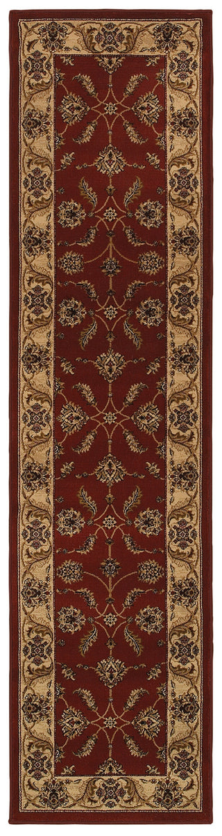 Oriental Weavers Cambridge 531R2 Red/Ivory Area Rug 1'10 X  7' 6