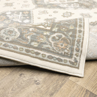 Oriental Weavers Capistrano 511E1 Ivory/Grey Area Rug Backing Image