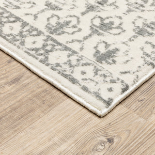 Oriental Weavers Capistrano 517C1 Ivory/Grey Area Rug Corner Image