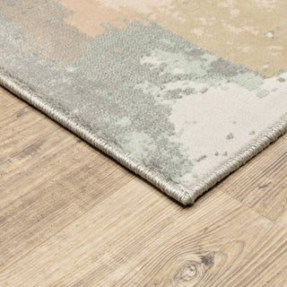 Oriental Weavers Capistrano 536A1 Grey/Pink Area Rug Corner Image
