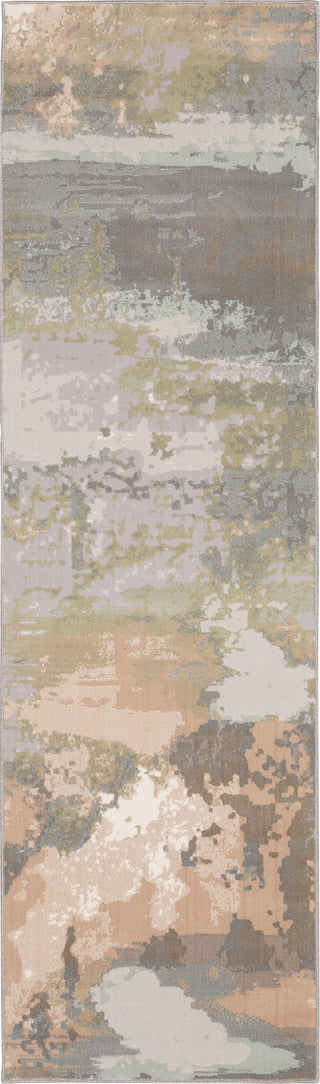 Oriental Weavers Capistrano 536A1 Grey/Pink Area Rug Runner Image