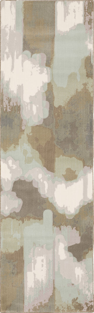 Oriental Weavers Capistrano 539C1 Ivory/Green Area Rug Runner Image