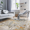 Oriental Weavers Caravan 1340W Beige/ Blue Area Rug Lifestyle Image Feature