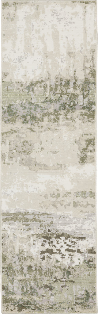 Oriental Weavers Caravan 2061W Beige/ Green Area Rug Runner Image