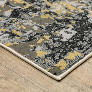 Oriental Weavers Caravan 2061X Beige/ Gold Area Rug Corner On Wood