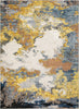 Oriental Weavers Caravan 530V8 Yellow/ Blue Area Rug Main Image 