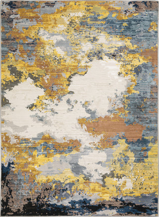 Oriental Weavers Caravan 530V8 Yellow/ Blue Area Rug Main Image 