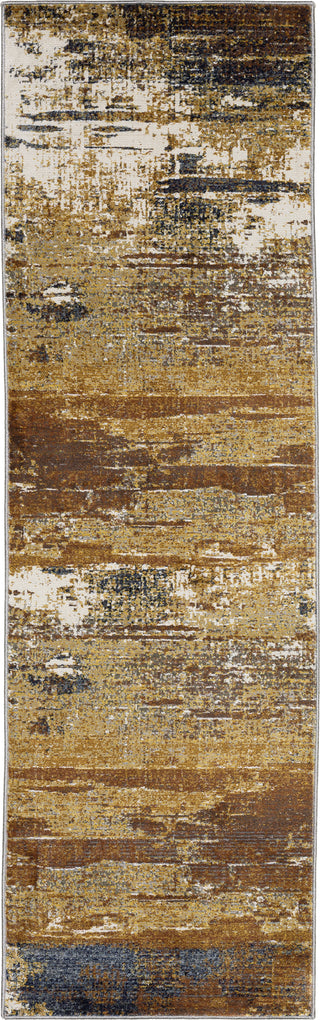 Oriental Weavers Caravan 8020X Gold/ Beige Area Rug Runner Image