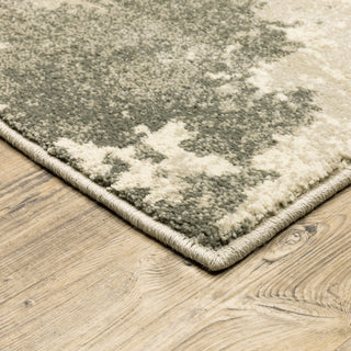 Oriental Weavers Carson 0734D Beige/ Grey Area Rug Corner Image