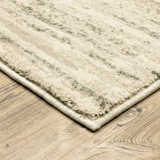Oriental Weavers Carson 0735A Beige/ Grey Area Rug Corner Image