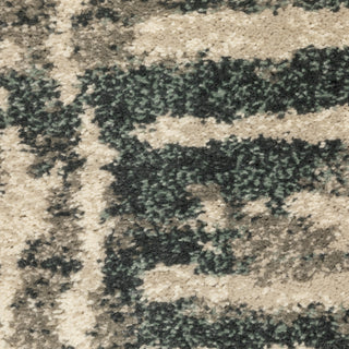 Oriental Weavers Carson 0745C Blue/ Beige Area Rug Close-up Image