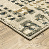 Oriental Weavers Carson 0748F Beige/ Multi Area Rug Corner Image