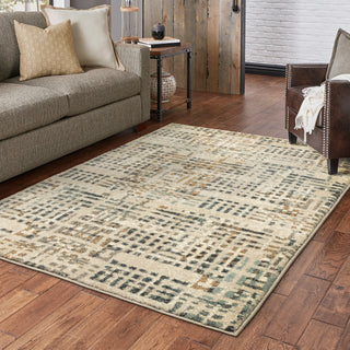 Oriental Weavers Carson 0748F Beige/ Multi Area Rug Lifestyle Image Feature