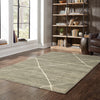 Oriental Weavers Carson 9661A Grey Ivory Area Rug Lifestyle Image Feature