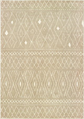 Oriental Weavers Carson 9665B Sand Ivory Area Rug main image