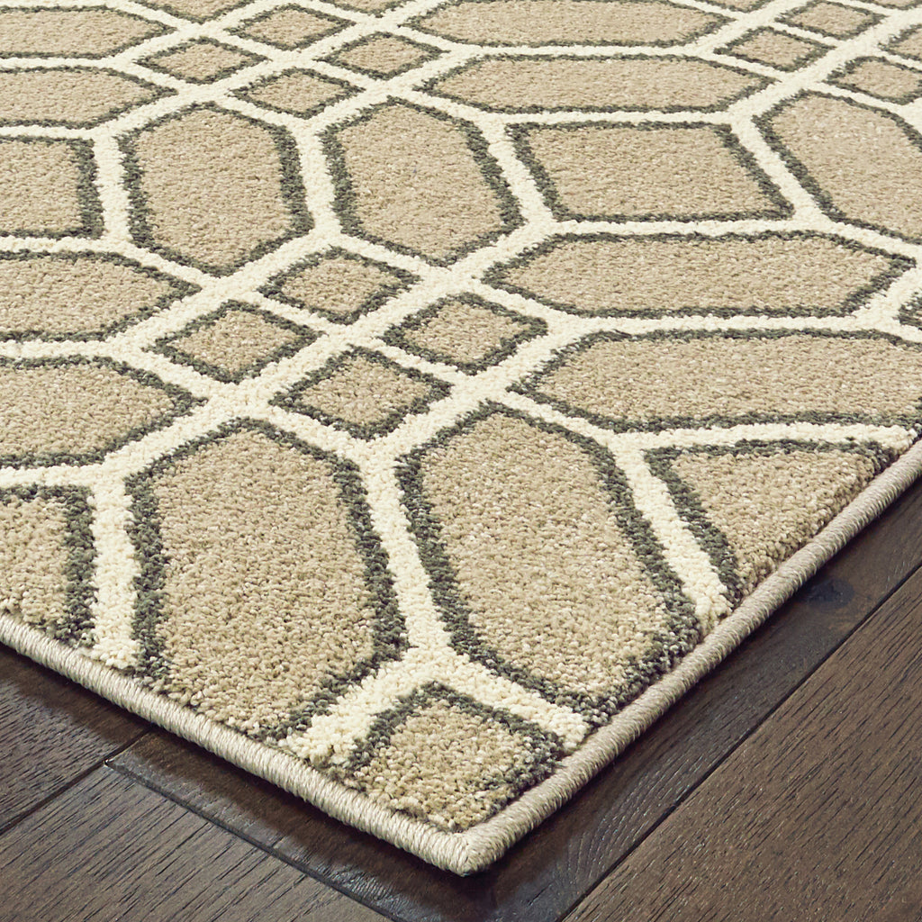 Oriental Weavers Carson 9669D Sand Ivory Area Rug – Incredible Rugs and ...