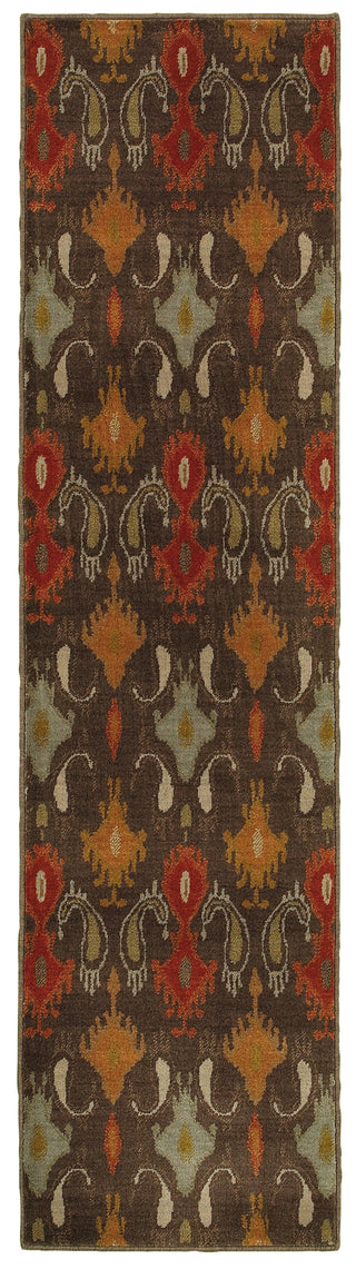 Oriental Weavers Casablanca 4447A Mink/Multi Area Rug 1'10 X 7' 6 Runner