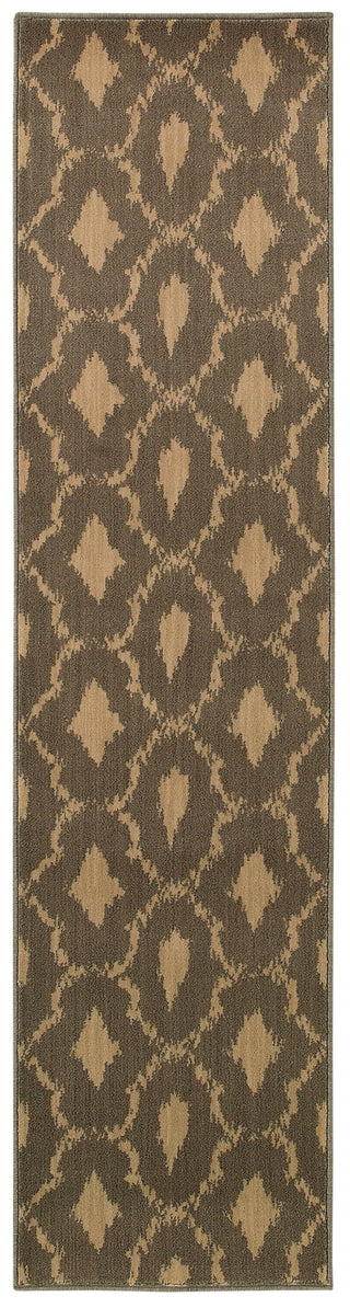 Oriental Weavers Casablanca 4453A Blue/Ivory Area Rug 1'10 X  7' 6'' runner