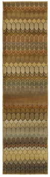 Oriental Weavers Casablanca 4455A Multi/Mink Area Rug 1'10 X 7' 6 Runner