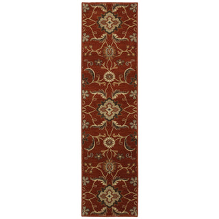 Oriental Weavers Casablanca 4471B Red/Multi Area Rug 1'10 X  7' 6'' Runner