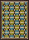 Oriental Weavers Caspian 1447X Brown/Blue Area Rug main image