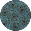 Oriental Weavers Caspian 3065L Blue/Brown Area Rug 7'10 Round